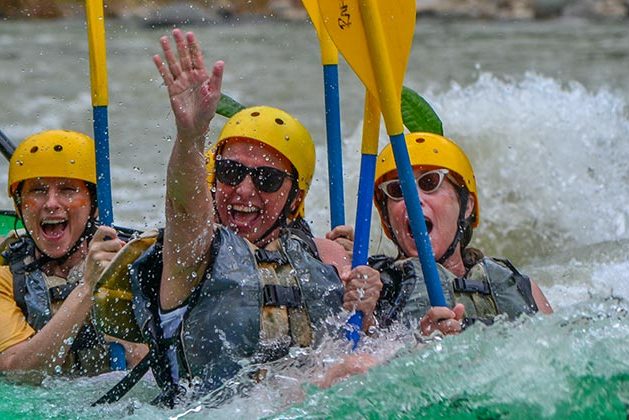 Exciting rafting in Costa Rica