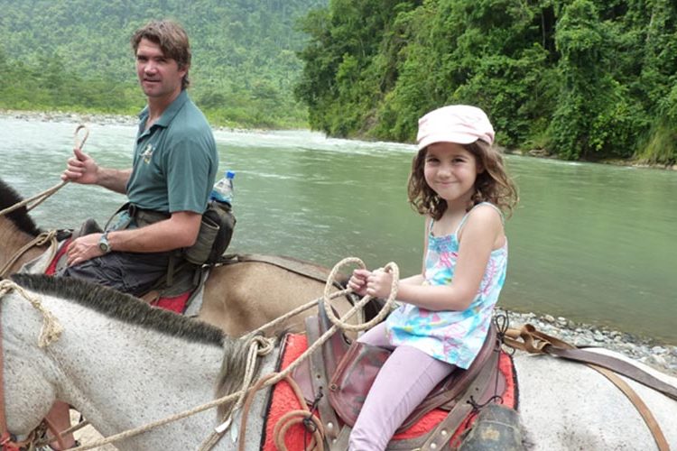 horseback Riding at Rafiki Safari Lodge