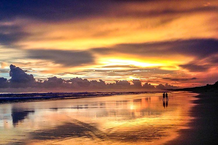 Sunset on Matapalo Beach