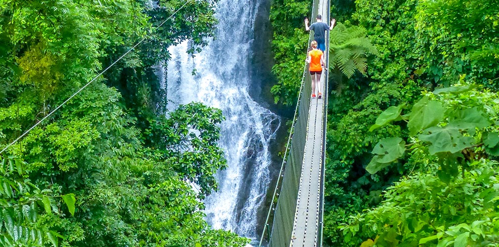 Waterfall hike