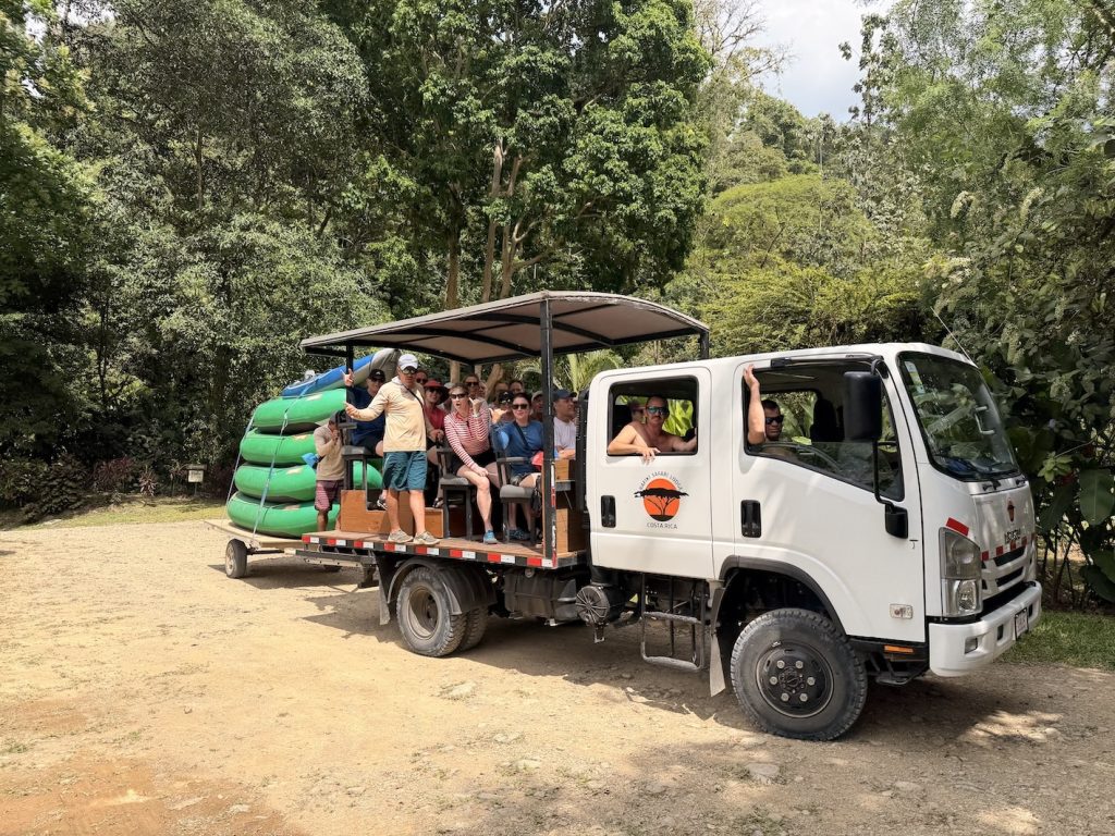 Rafting on the Savegre River