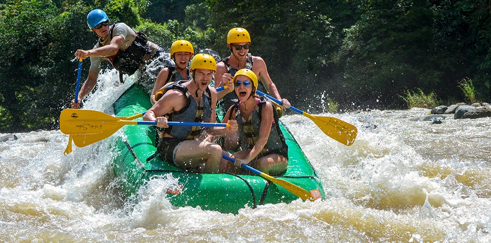 Rafting on the Savegre River